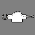 Key Clip W/ Key Ring & Cloud Key Tag